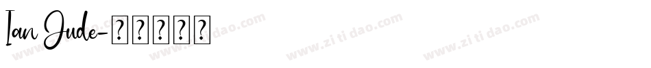 Ian Jude字体转换